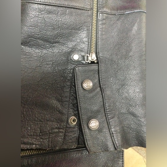 Harley-Davidson Leather Riding Chaps. Large - Picture 14 of 15